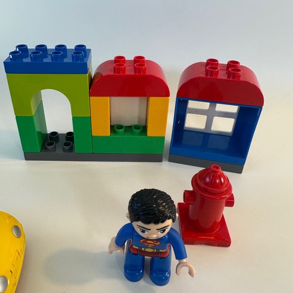 Lego‎ Superman Rescue 10543 DUPLO Minifigure Building Set Complete Retired - Picture 5 of 6